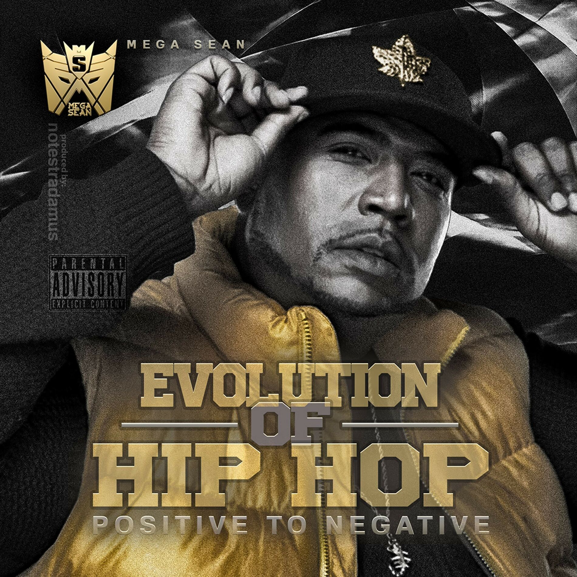 Album cover of Evolution Of Hip-Hop: Positive To Negative