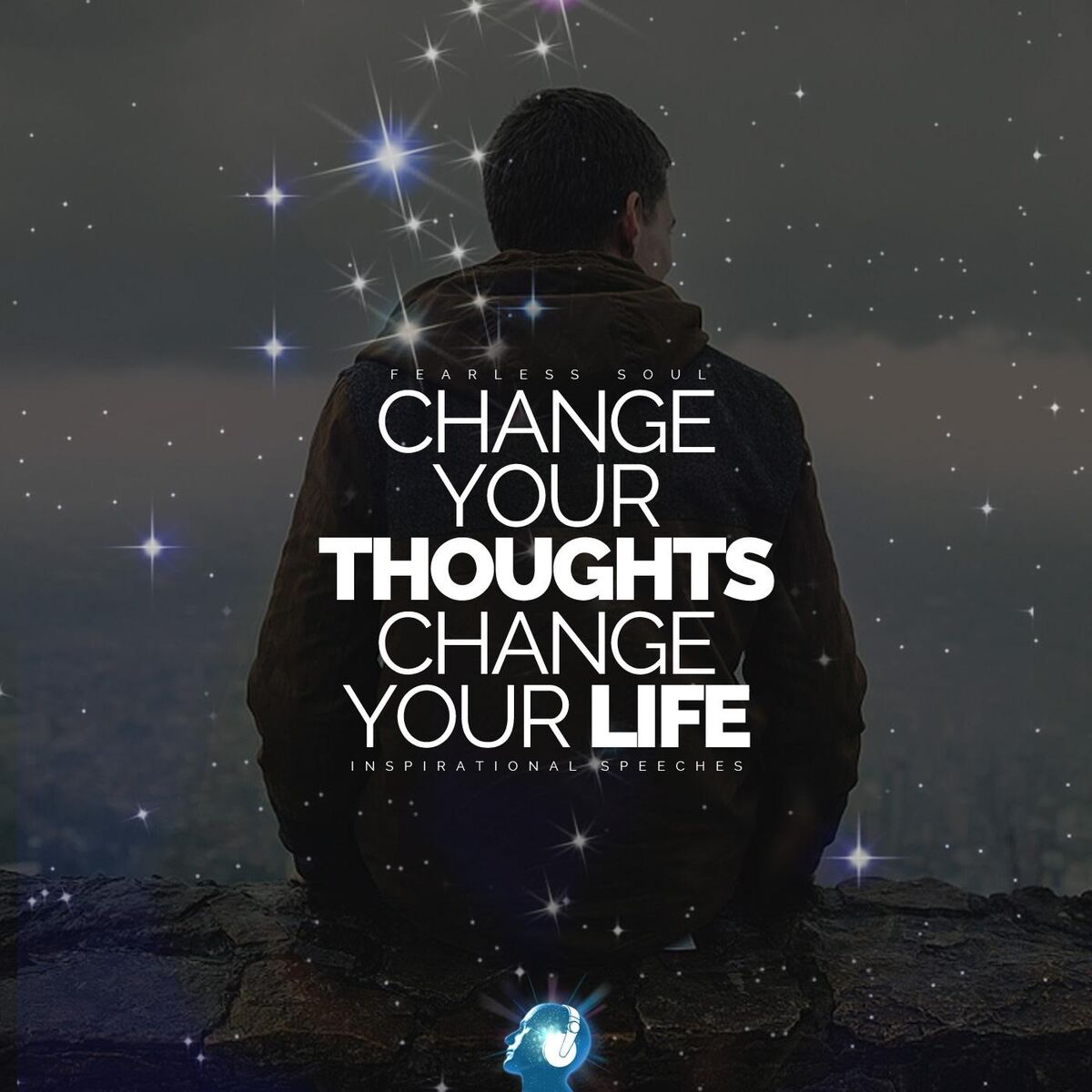 Album cover of Change Your Thoughts Change Your Life (Inspirational Speeches)