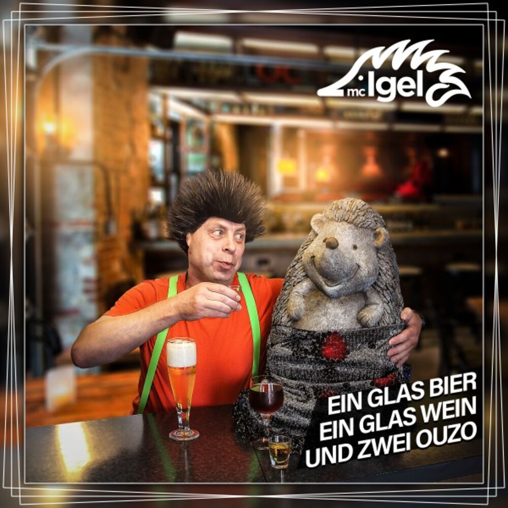 Picture of Ein Glas Bier, ein Glas Wein und zwei Ouzo