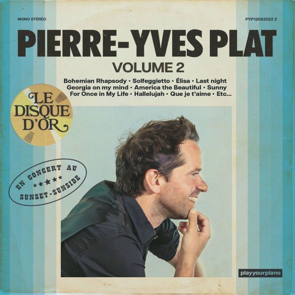 Album cover of Pierre-Yves Plat en concert au Sunset-Sunside, Vol. 2