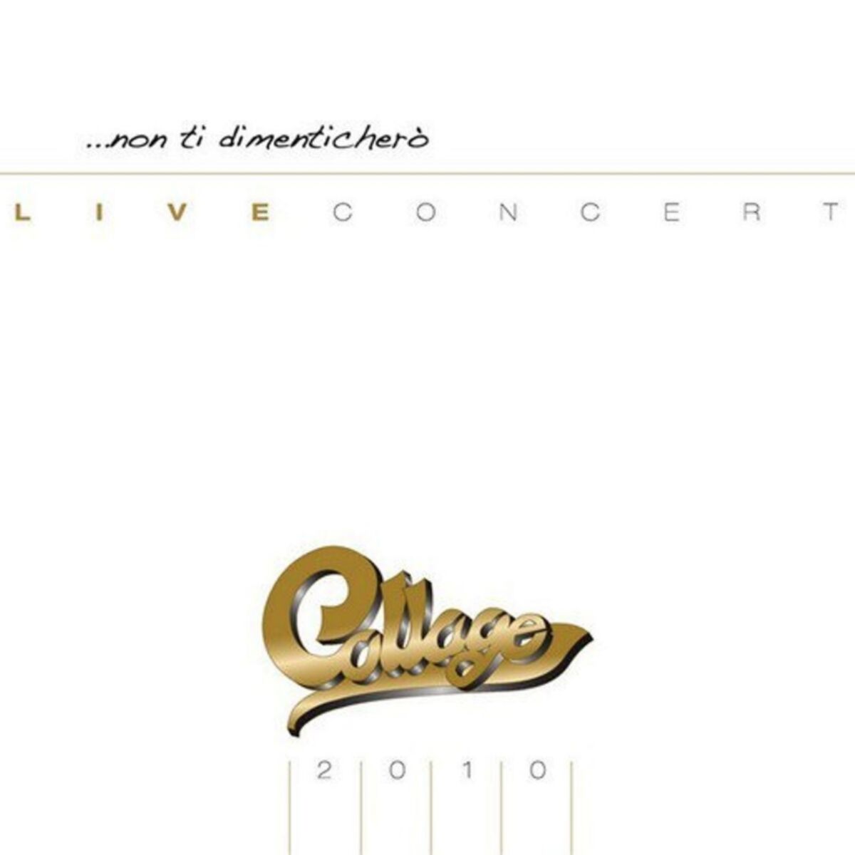 Album cover of ...Non ti dimenticherò (Live)