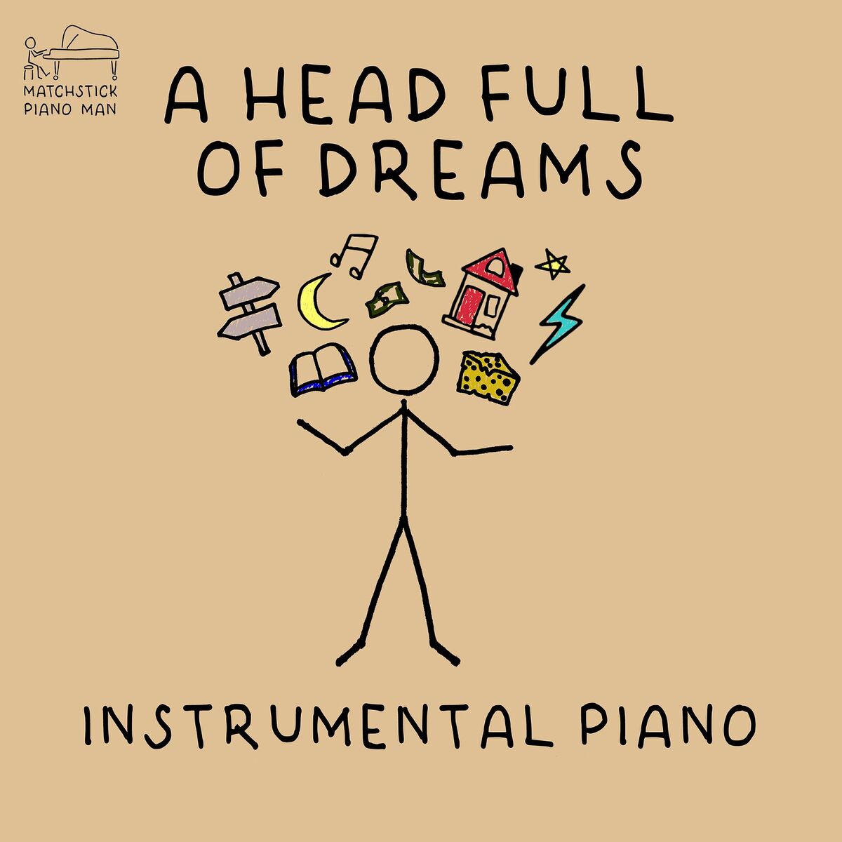 Album cover of A Head Full of Dreams (Instrumental Piano)
