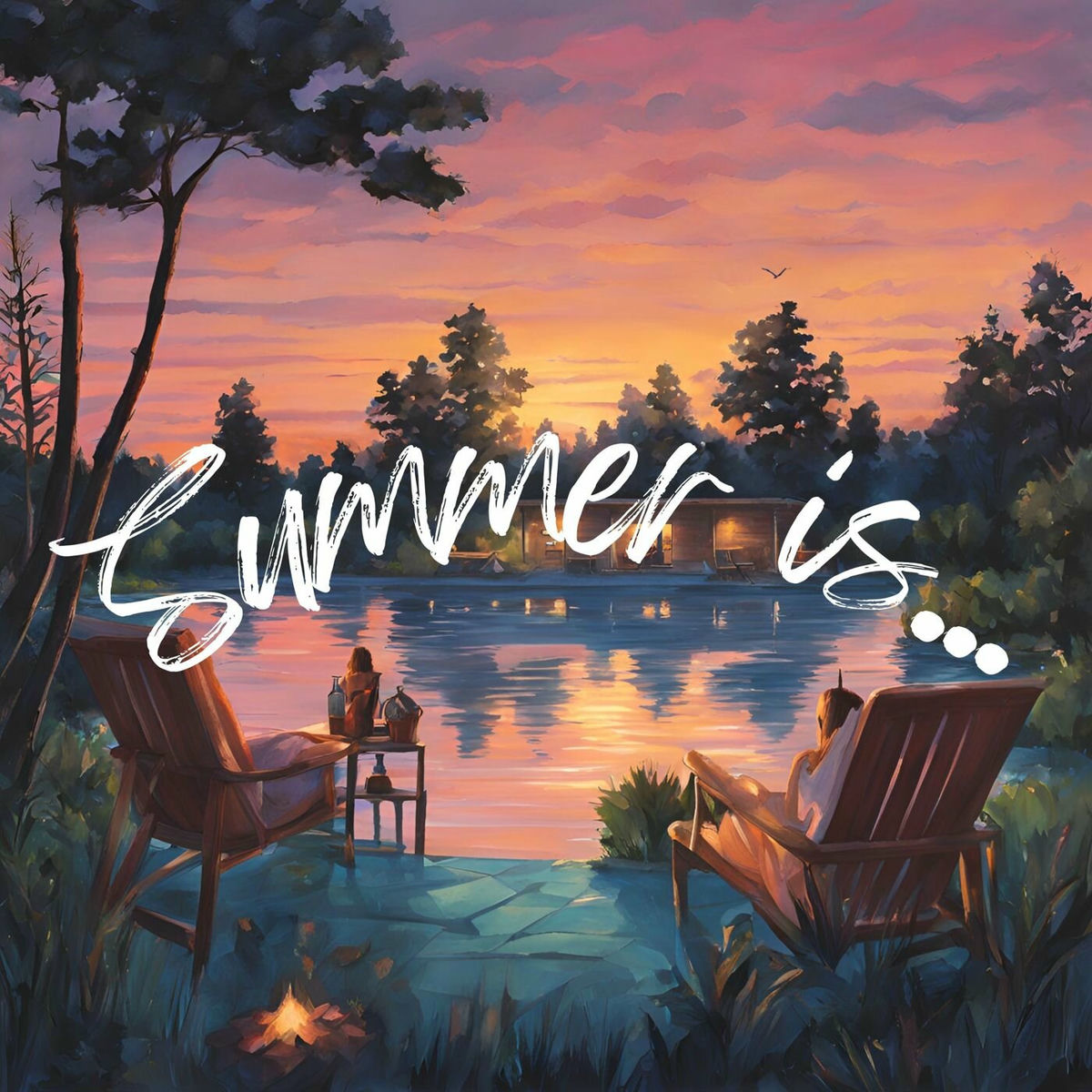 Album cover of summer is...
