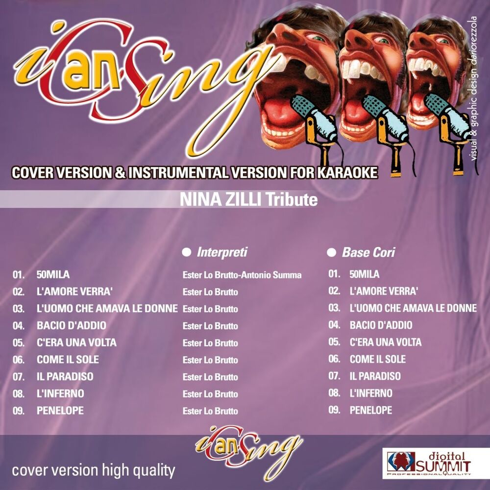 Picture of I Can Sing : Nina Zilli Tribute (Cover and Instrumental Versions for Karaoke)