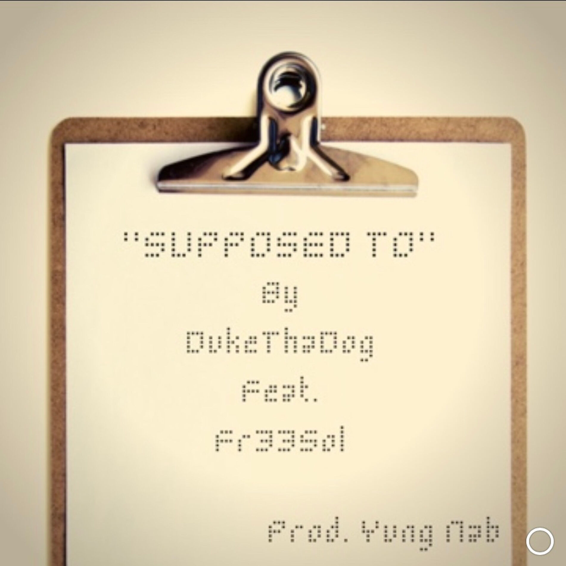 Album cover of Supposed to (feat. Fr33sol)
