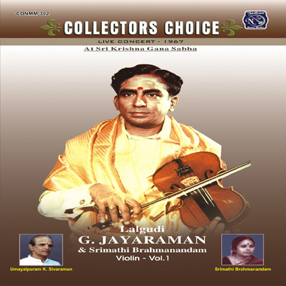 Picture of Collectors Choice - Lalgudi G Jayaraman, Vol. 1 (Live)