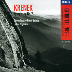 Cover of Krenek: Symphony No. 2