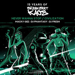 Cover of Never Wanna Stop / Civilization