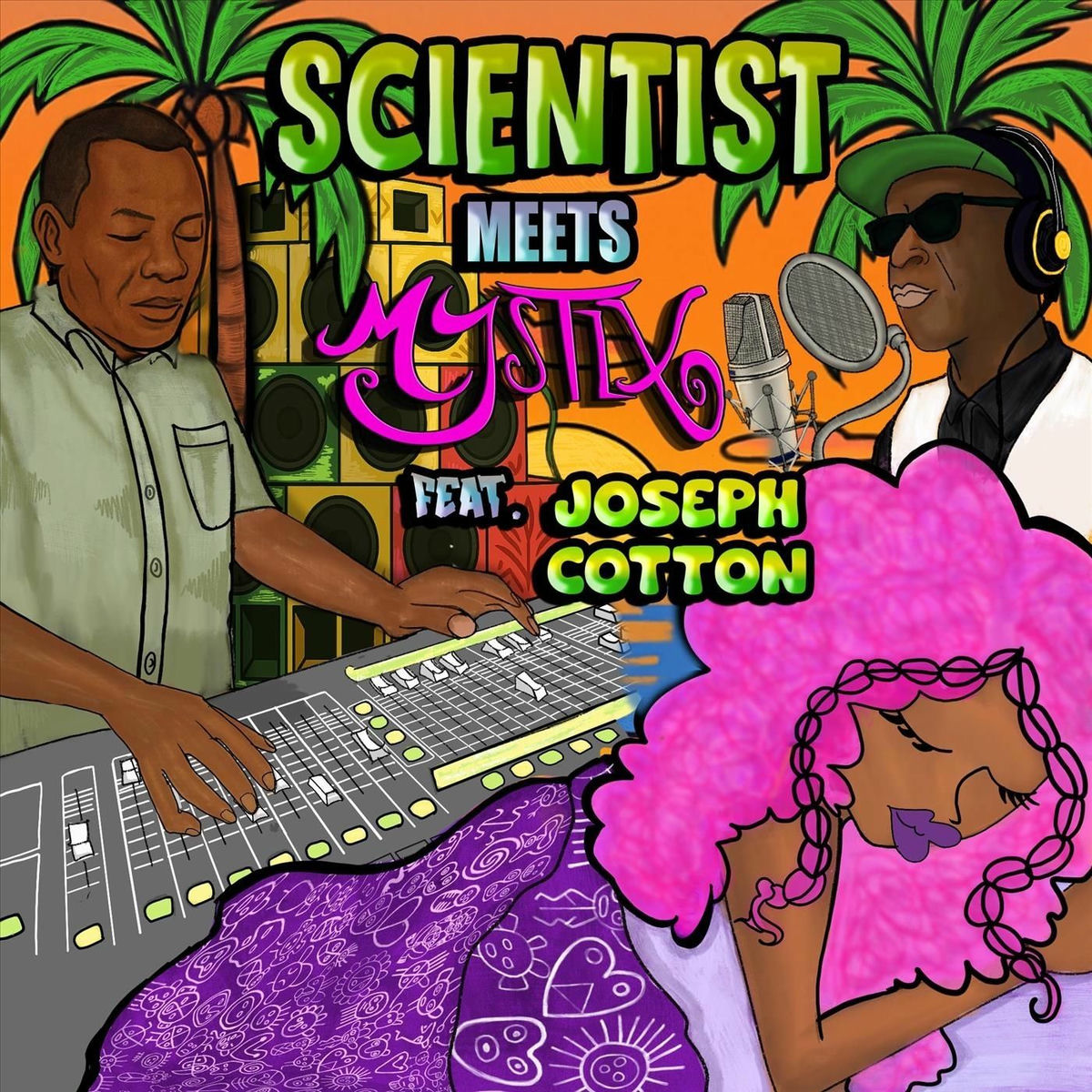 Album cover of Scientist Meets Mystix