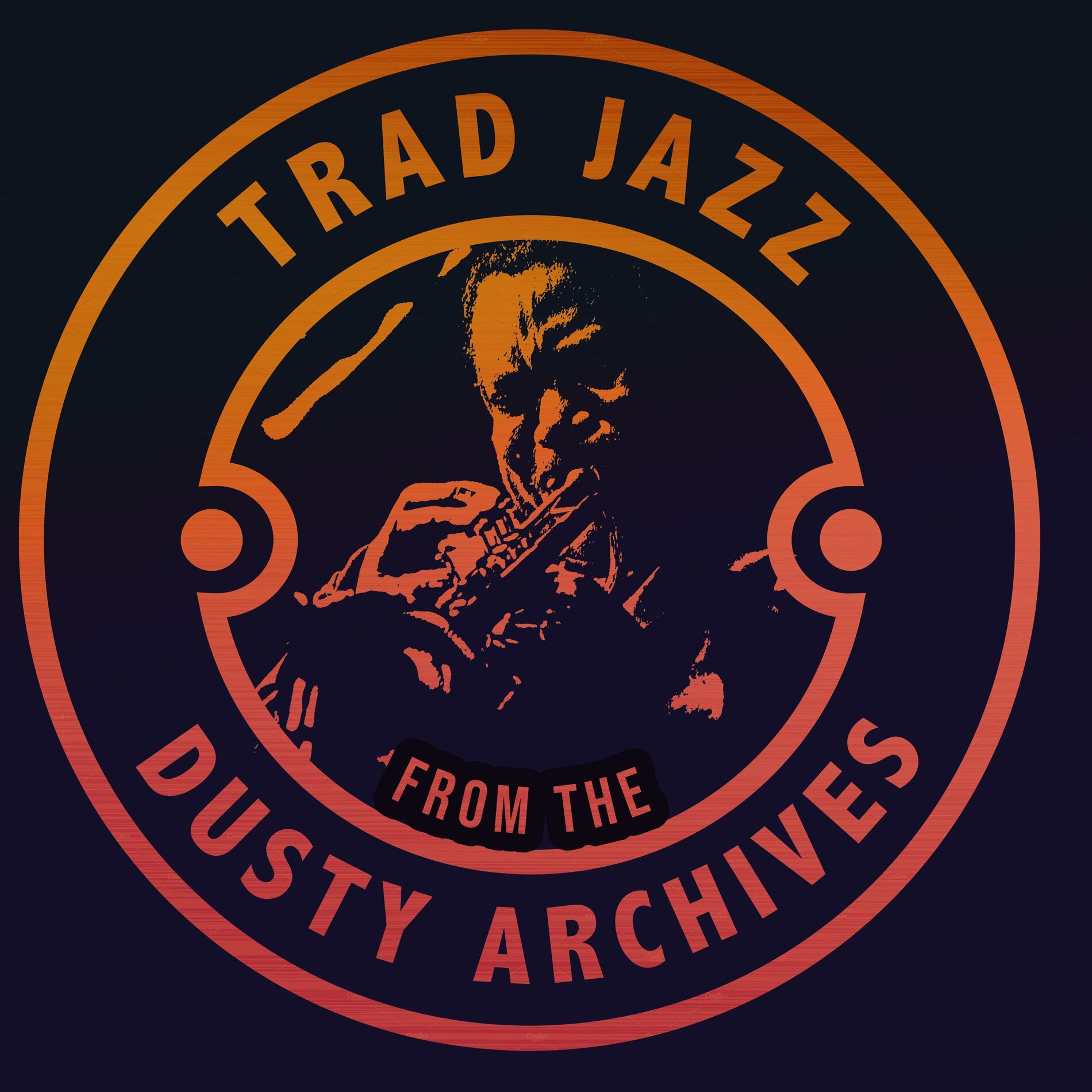 Album cover of Trad Jazz from the Dusty Archives