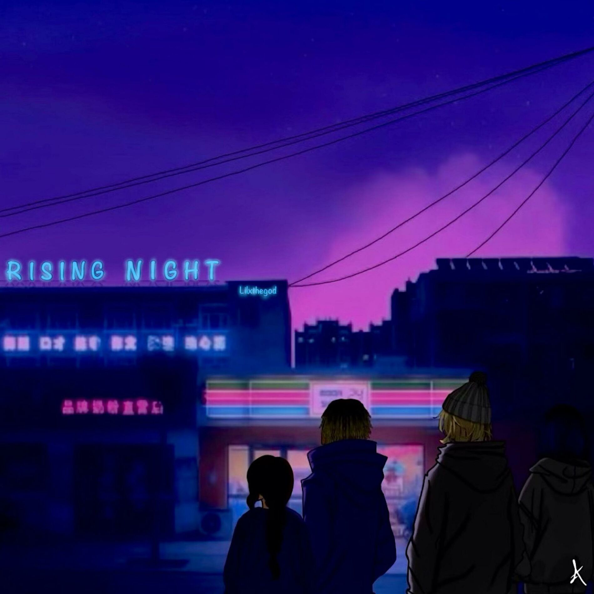 Album cover of Rising Night (feat. somni)