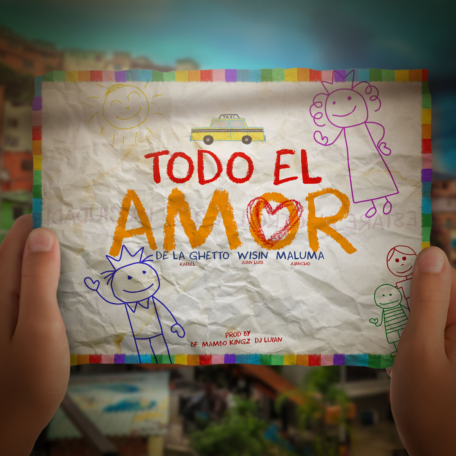 Album cover of Todo El Amor (feat. Maluma & Wisin)