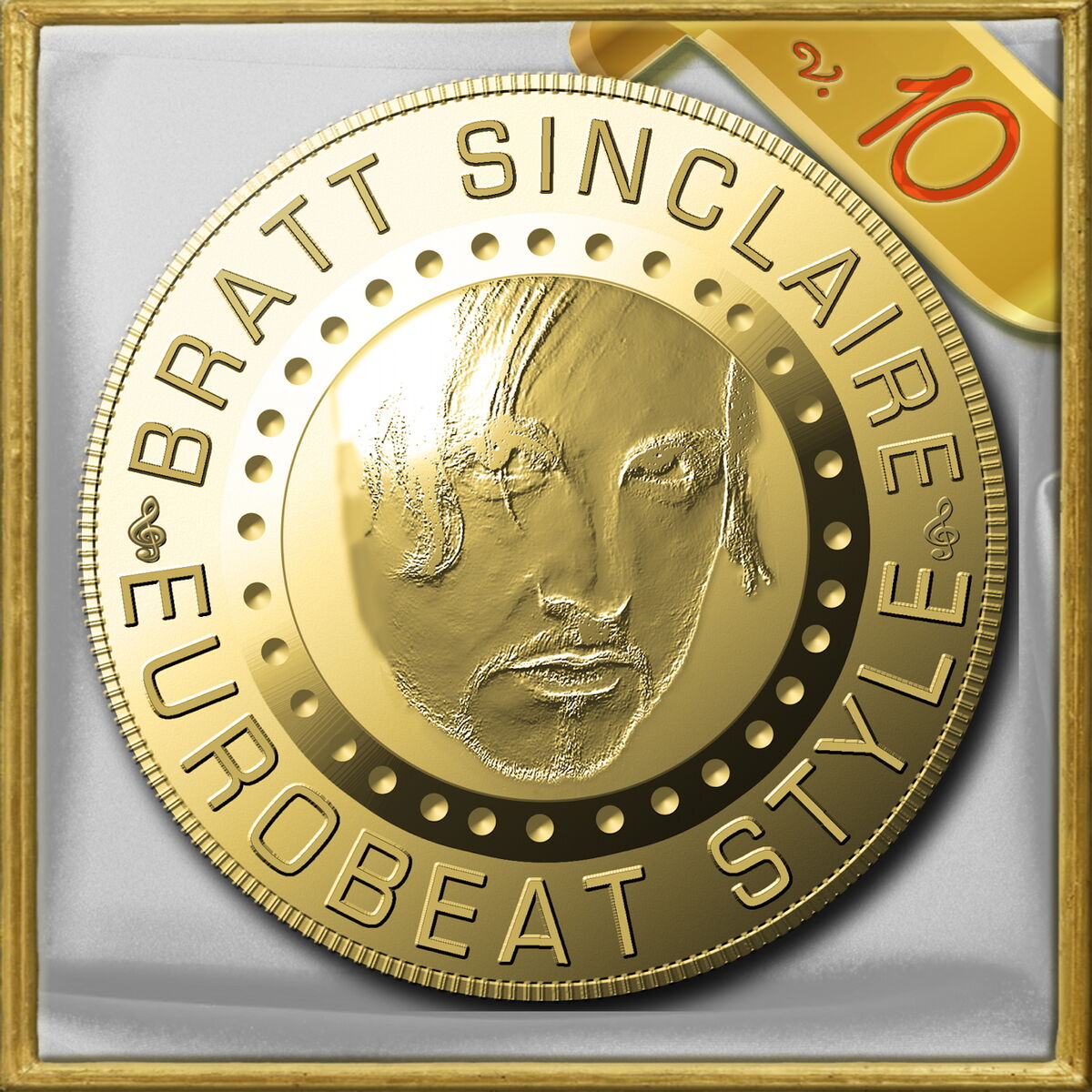 Album cover of Bratt Sinclaire Eurobeat Style, Vol.10