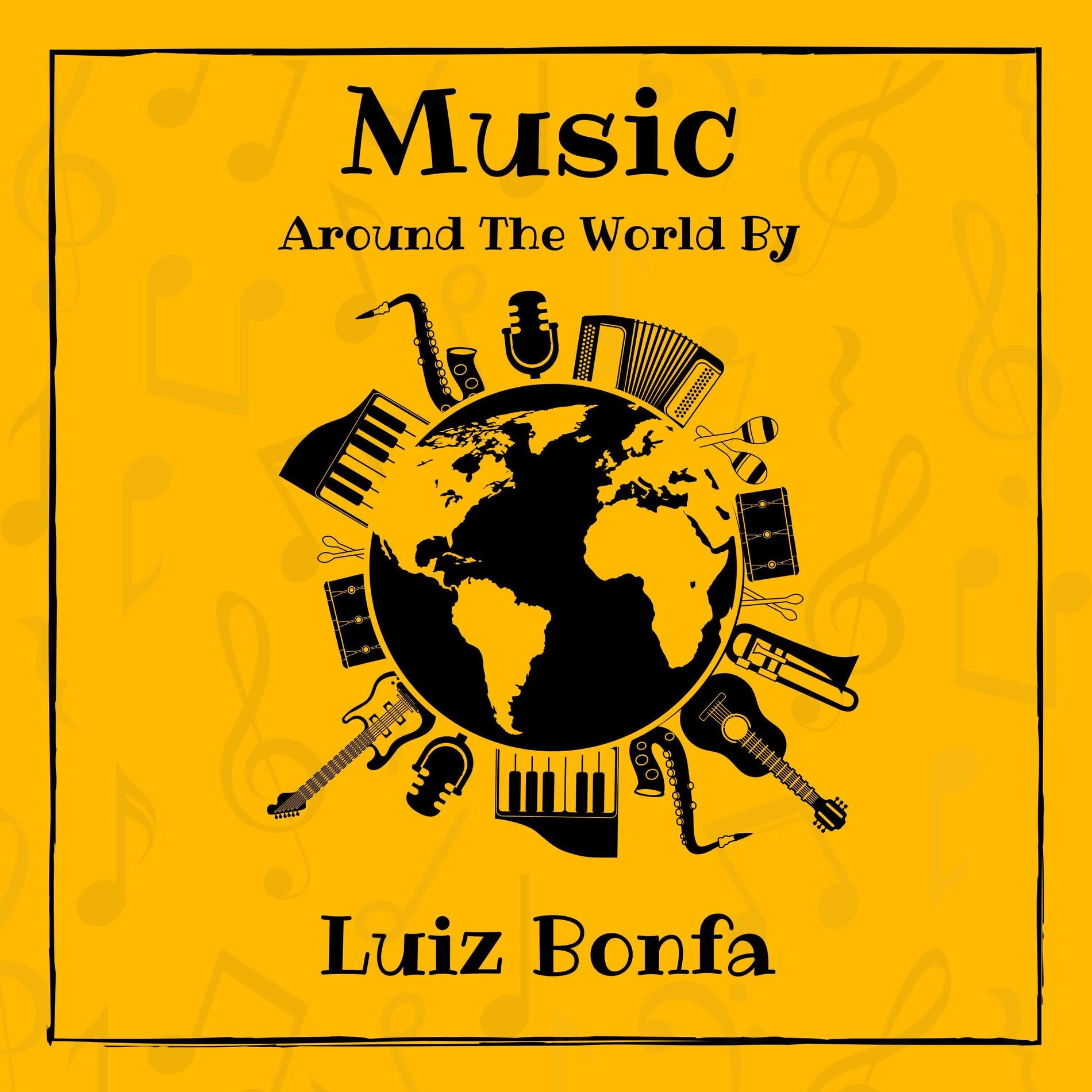 Album cover of Music around the World by Luiz Bonfa