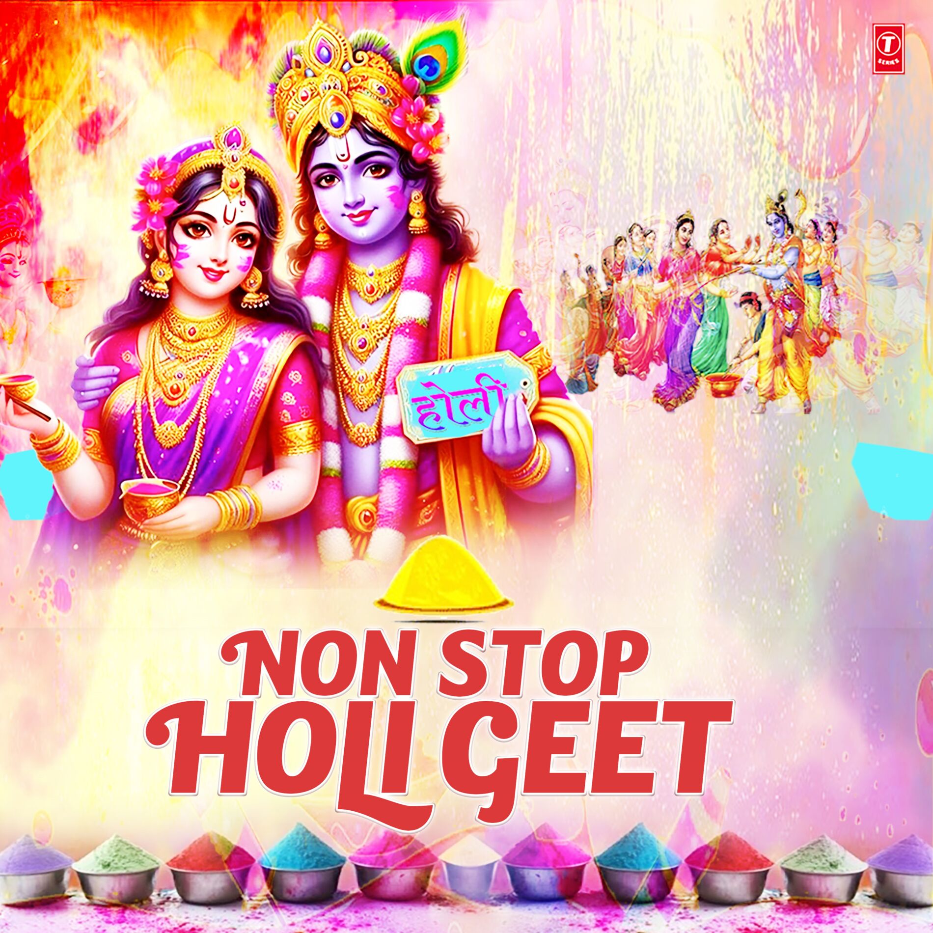 Album cover of Non Stop Holi Geet
