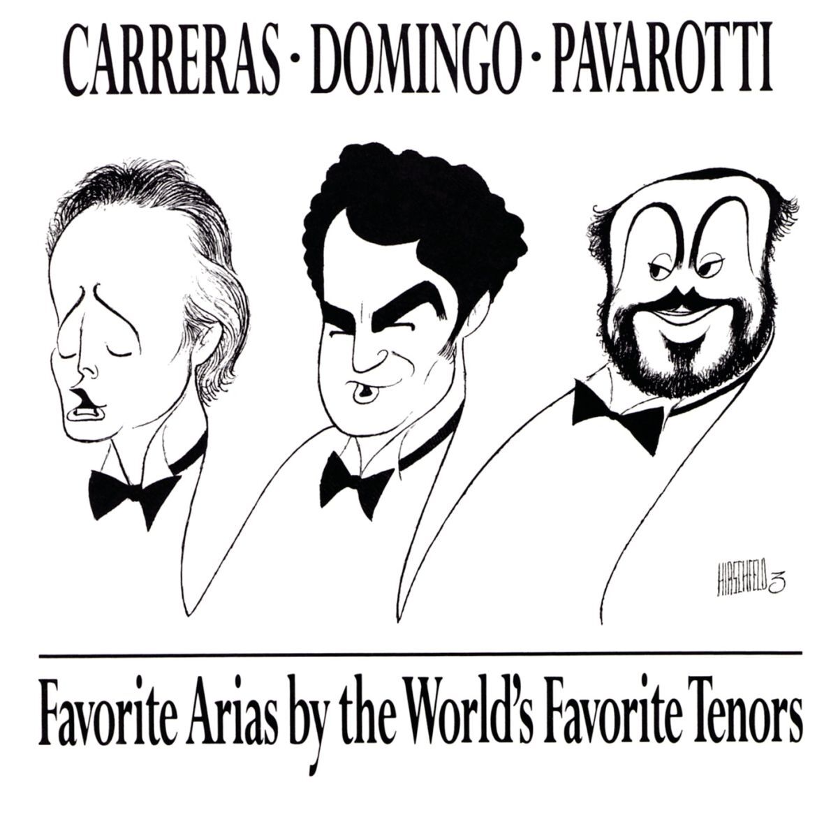 Album cover of Favorite Arias by the World's Favorite Tenors