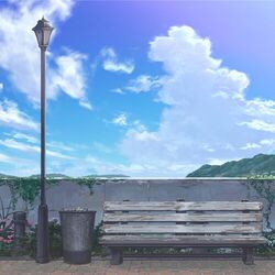 park bench