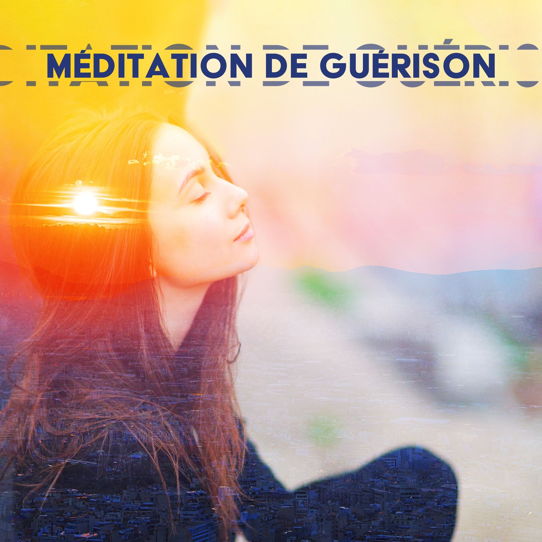 Album cover of Méditation de guérison: Flûte amérindienne, Tambours et chansons chamaniques, Symphonie sonore relaxante