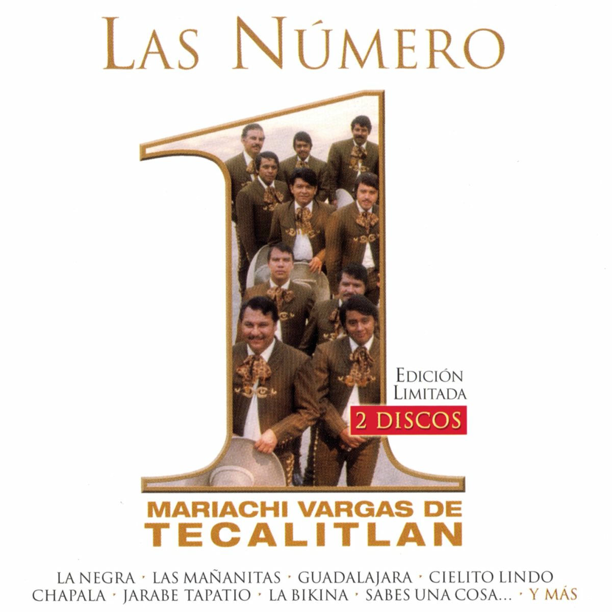 Album picture of Las Numero 1 Del Mariachi Vargas De Tecalitlan