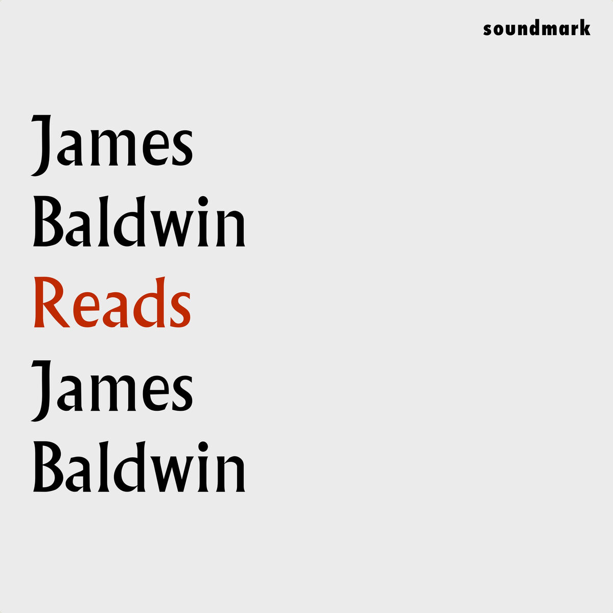 Album cover of James Baldwin Reads James Baldwin