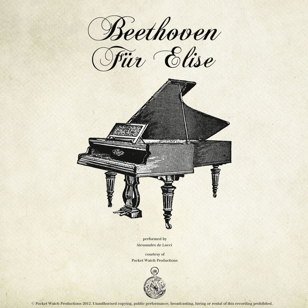Picture of Beethoven: Bagatelle No. 25 in A Minor. Für Elise