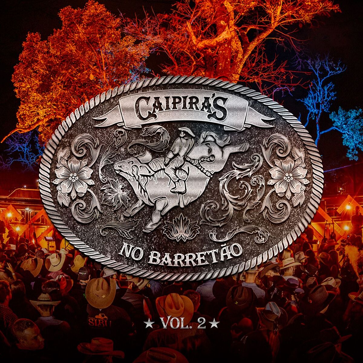 Album cover of Caipira's no Barretão, Vol. 2 (Ao Vivo)
