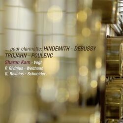 Cover of Pour Clarinette: Hindemith, Debussy, Trojahn & Poulenc (Live)
