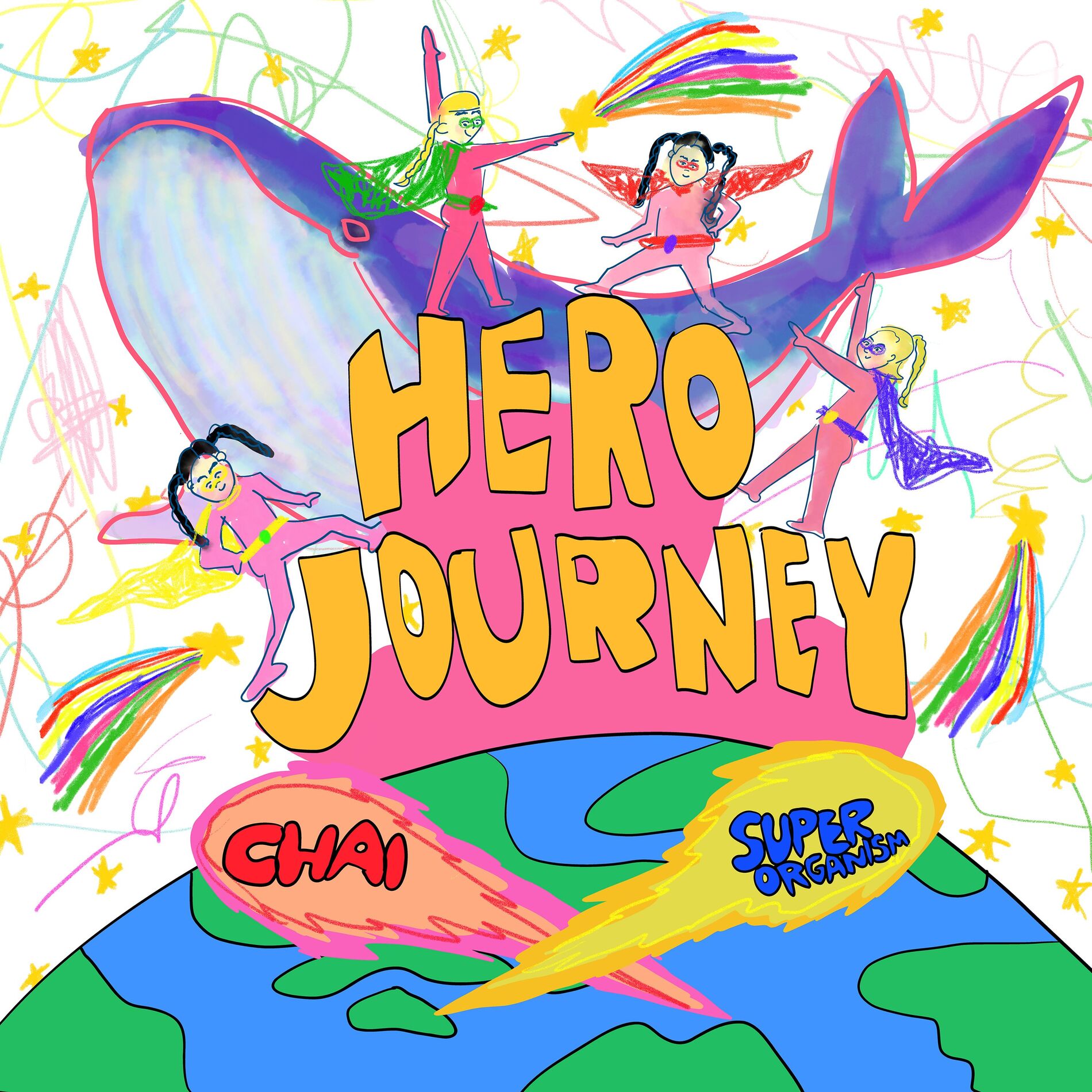 Album cover of HERO JOURNEY (feat. Superorganism)