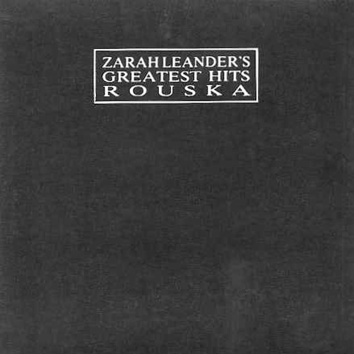 Album cover of Zarah Leander's Greatest Hits - ROUSKA