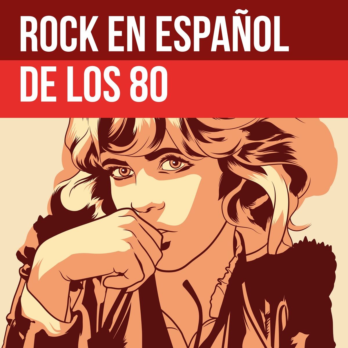 Album cover of Rock en español de los 80