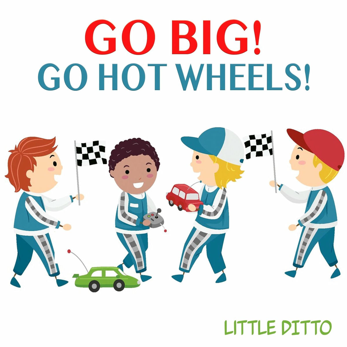 Album cover of Go Big! Go Hot Wheels!