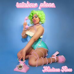 Cover of rainbow phone.