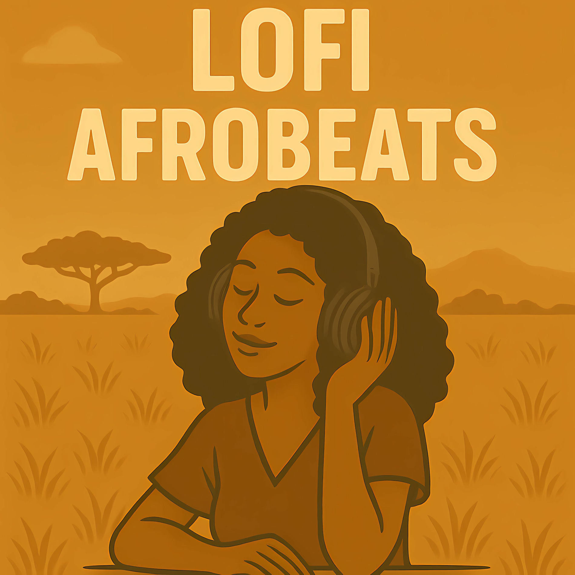Album cover of LoFi Afrobeats from West Africa (Instrumental)