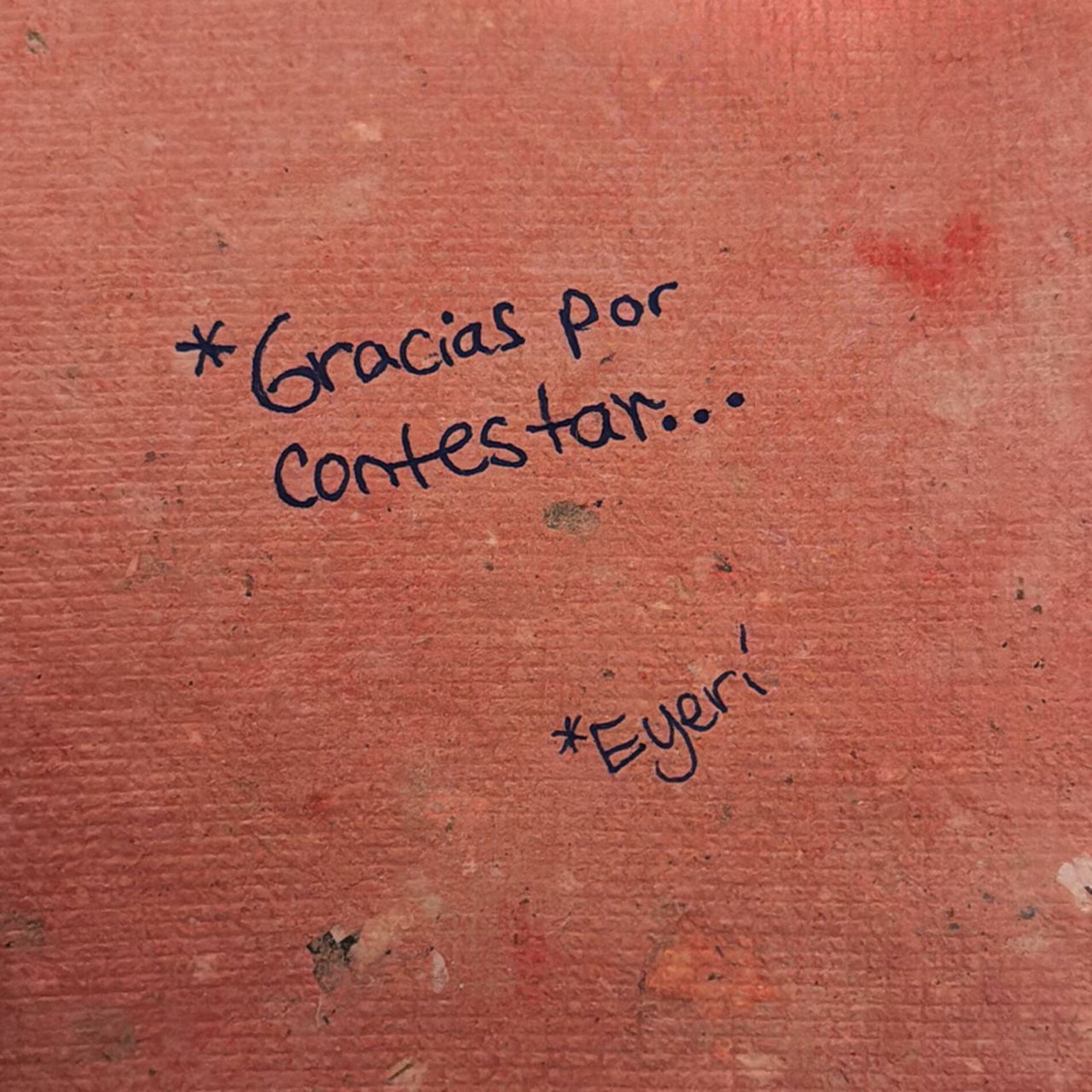 Album cover of *Gracias Por Contestar...