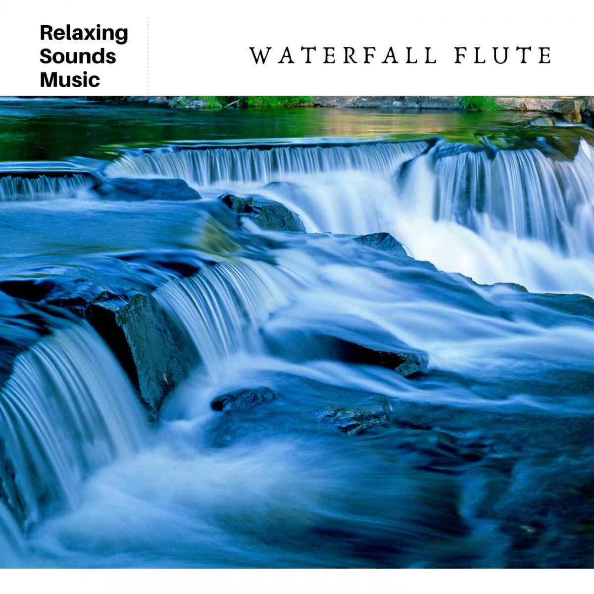 Album cover of Soothing Waterfall Flute Sounds