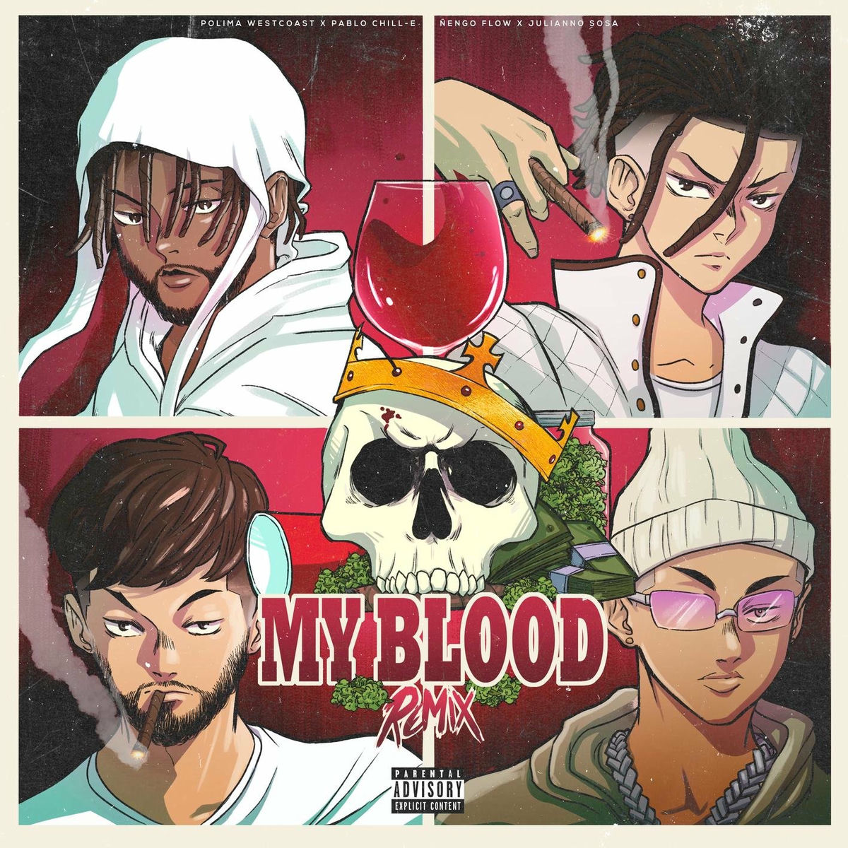Album cover of My Blood Remix (feat. Julianno Sosa)