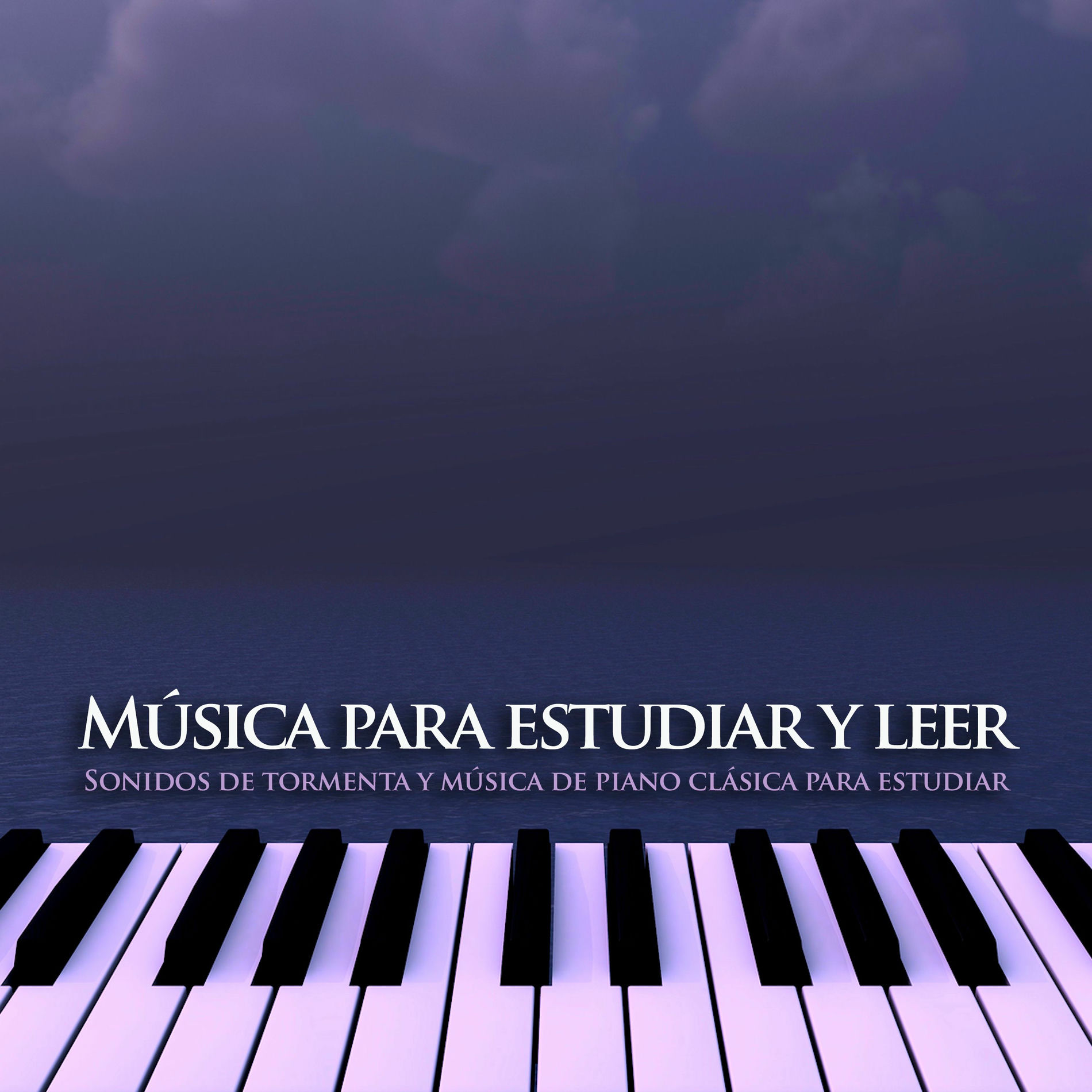 Album cover of Moonlight Sonata - Beethoven - Sonidos de tormenta para dormir - Música relajante para dormir - Piano clasico