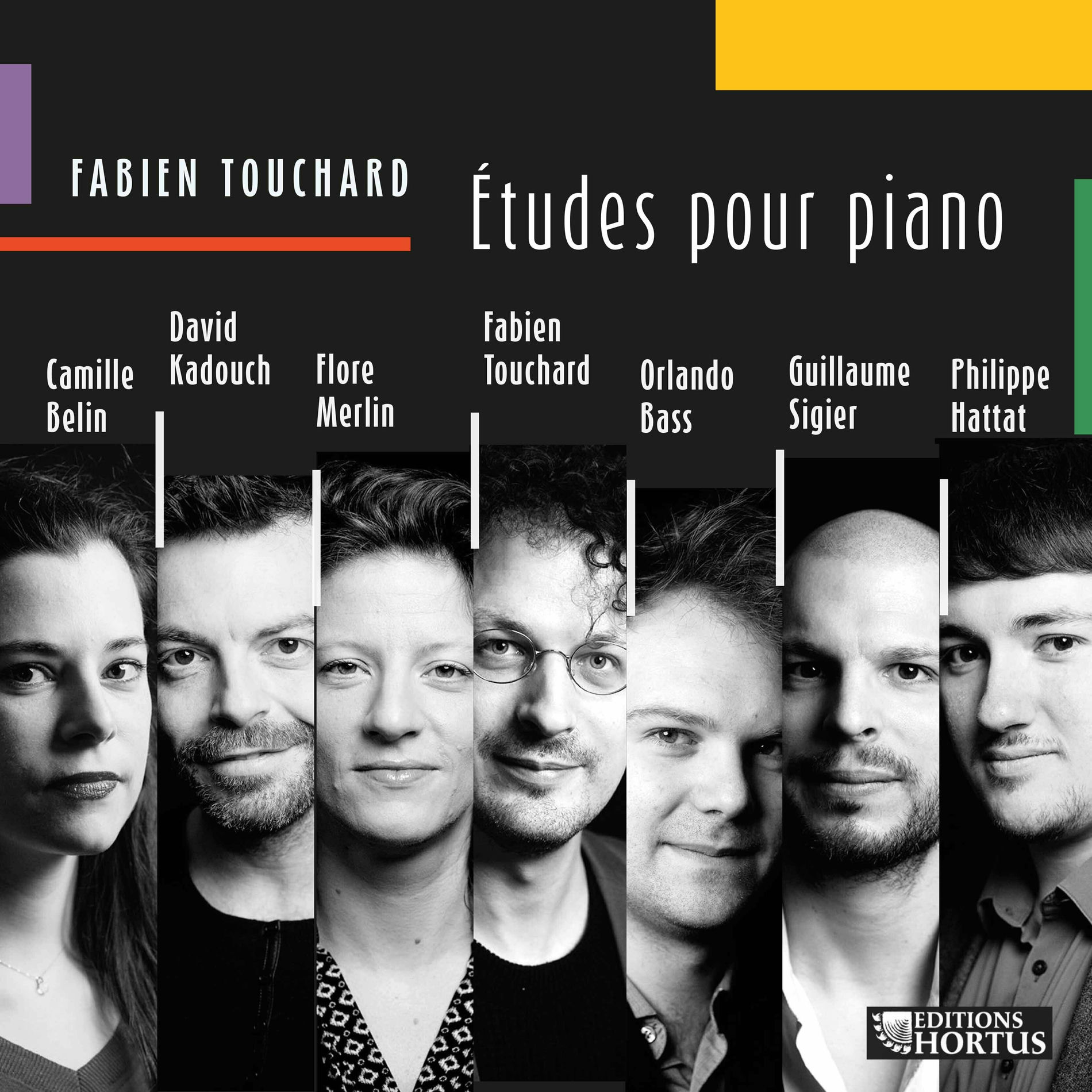 Album cover of Fabien Touchard: Études pour piano