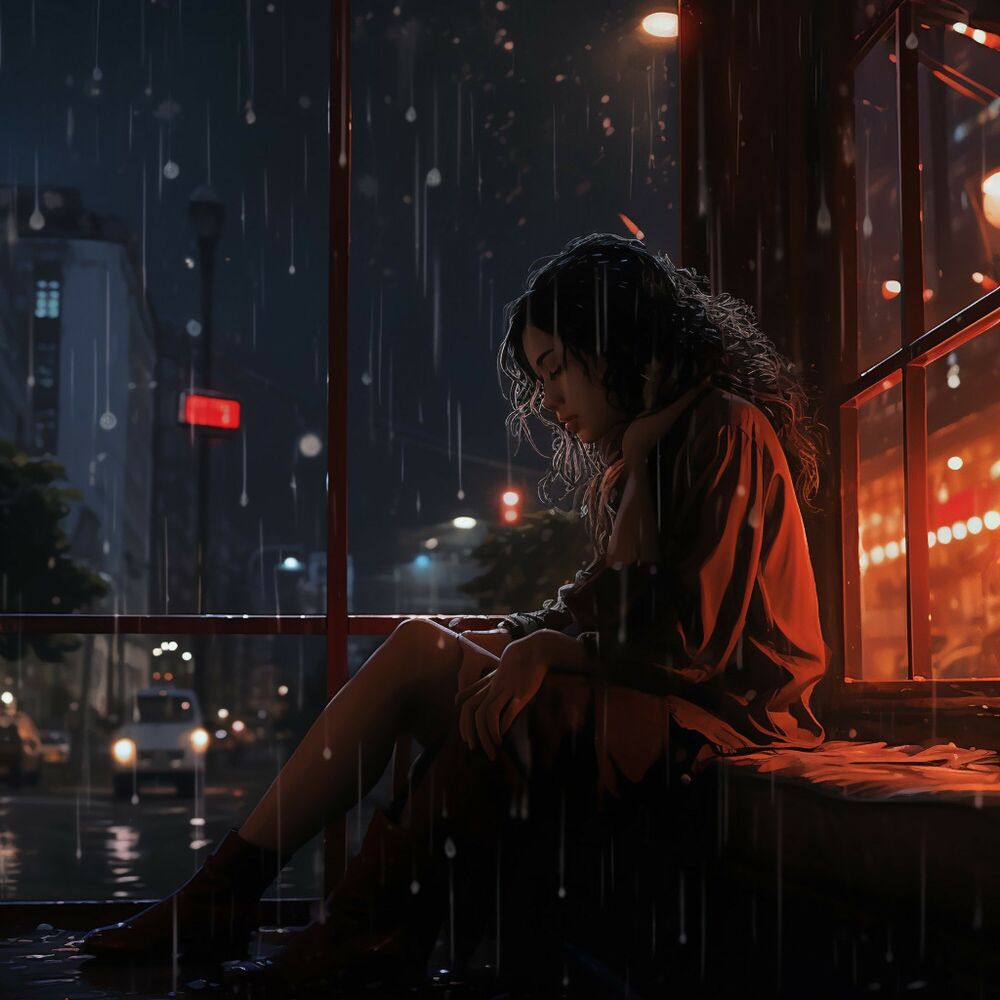 Picture of Rainy Massage Melodies: Music for Stress Relief