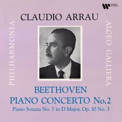 Cover of Beethoven: Piano Concerto No. 2, Op. 19 & Piano Sonata No. 7, Op. 10 No. 3