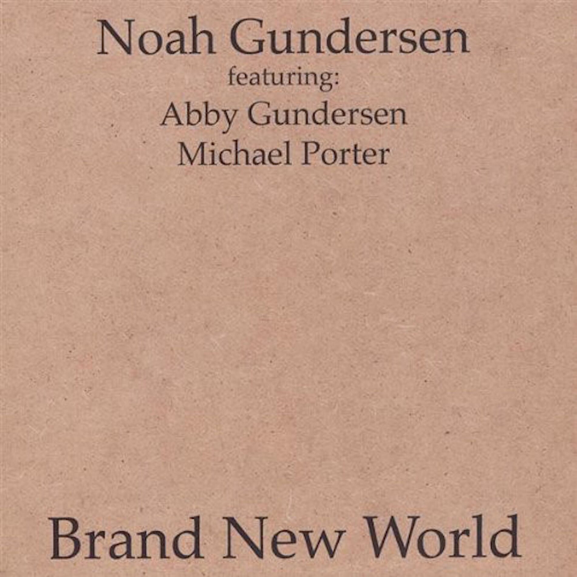 Album cover of Brand New World