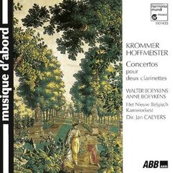 Cover of Krommer & Hoffmeister: Clarinet Concertos