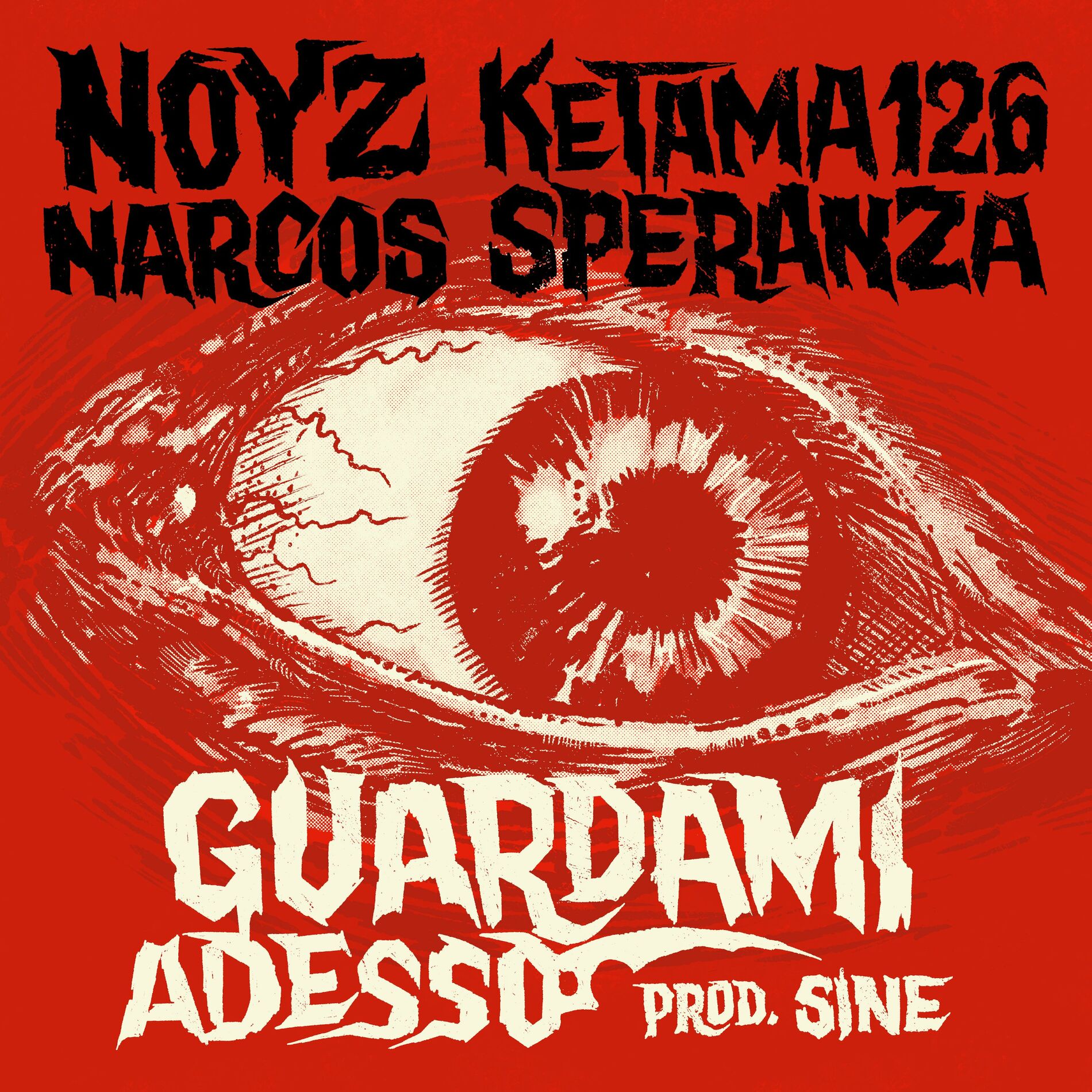 Album cover of Guardami adesso (Prod. Sine)