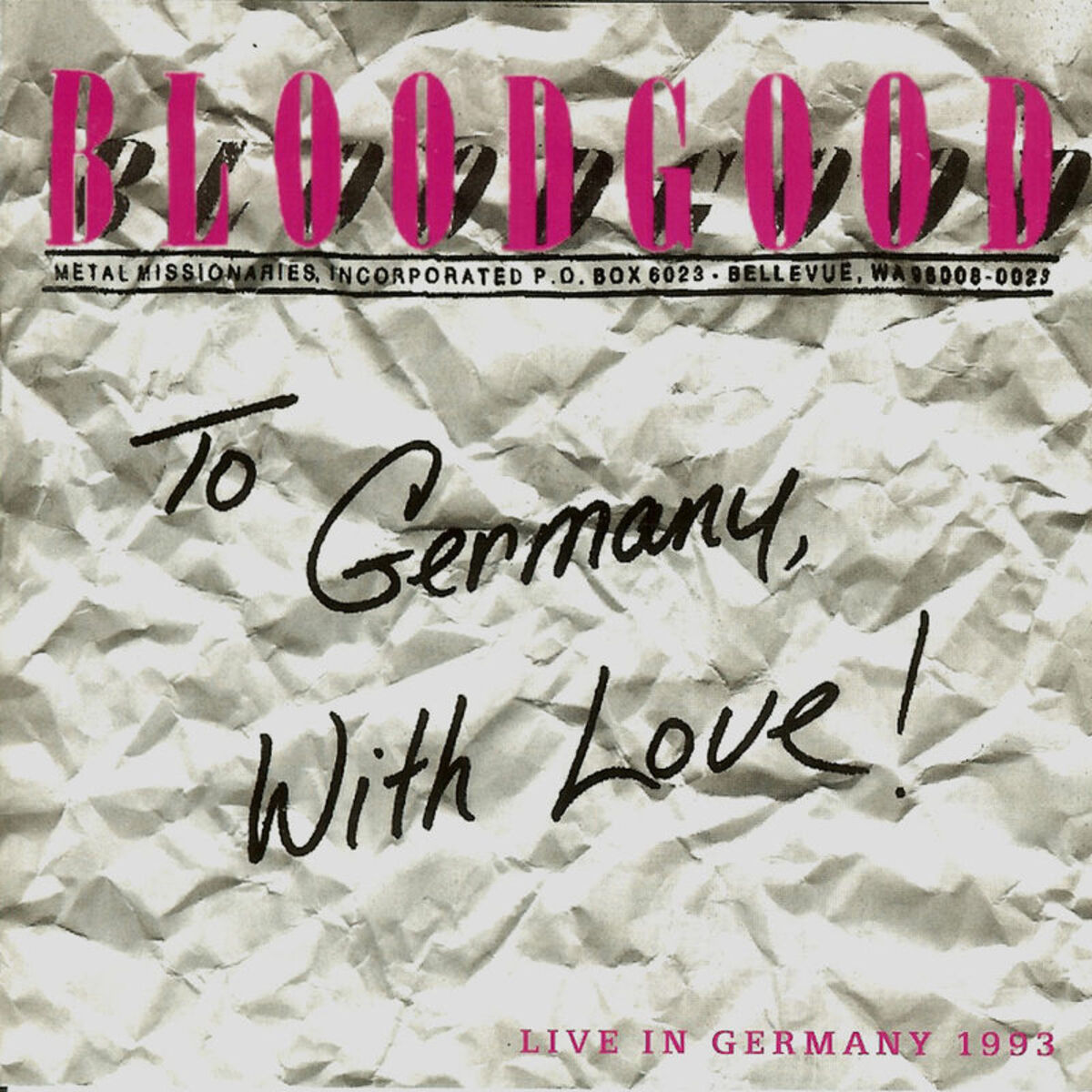 Album cover of To Germany With Love (Live In Germany)