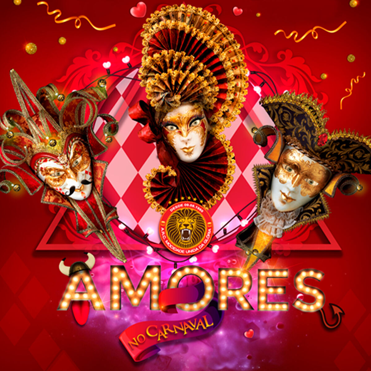 Album cover of Amores no Carnaval