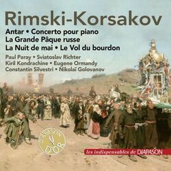 Cover of Rimsky-Korsakov: La grande Pâque russe, Antar, Concerto pour piano Op. 30 & Le Vol du bourdon (Les indispensables de Diapason)