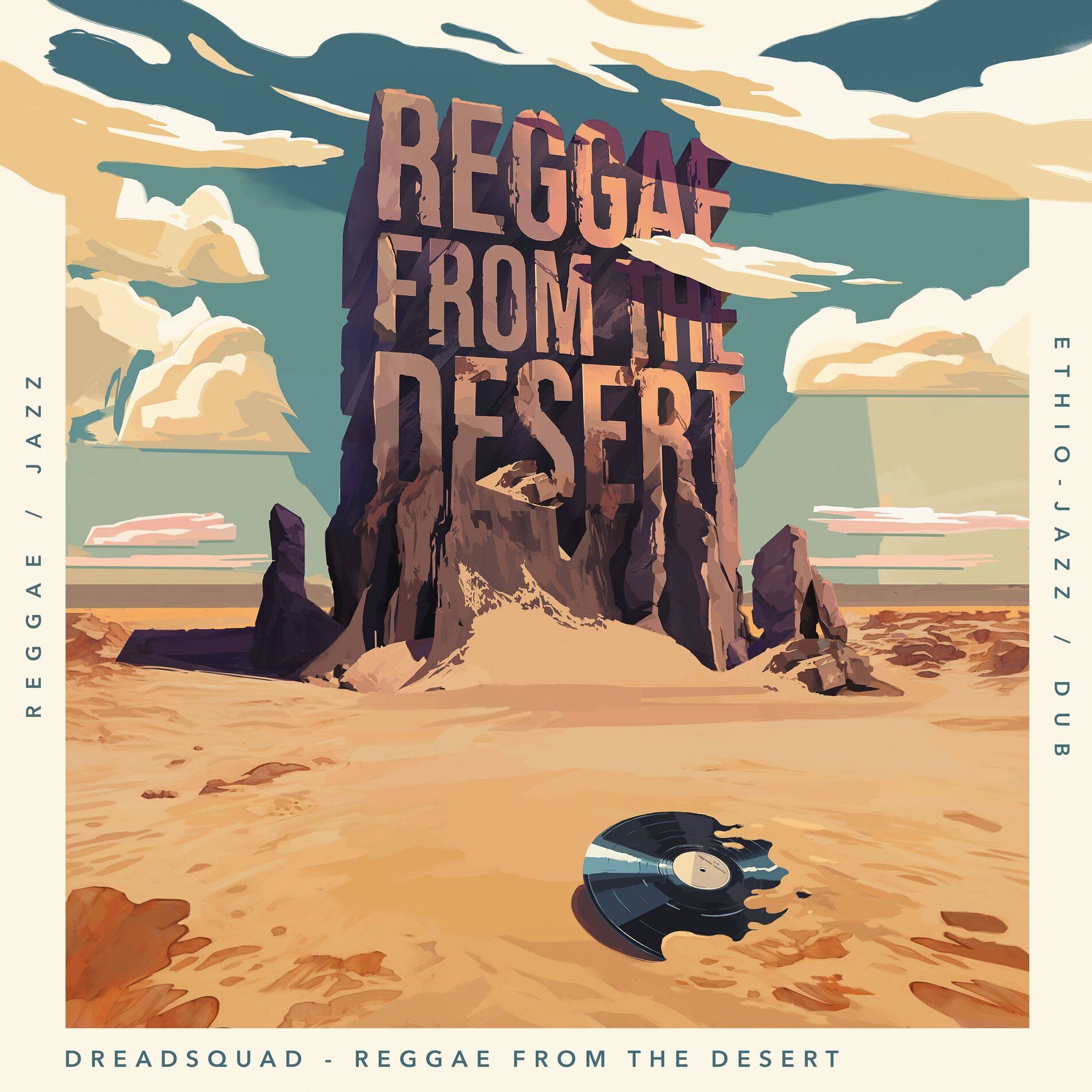 Album cover of Reggae From The Desert