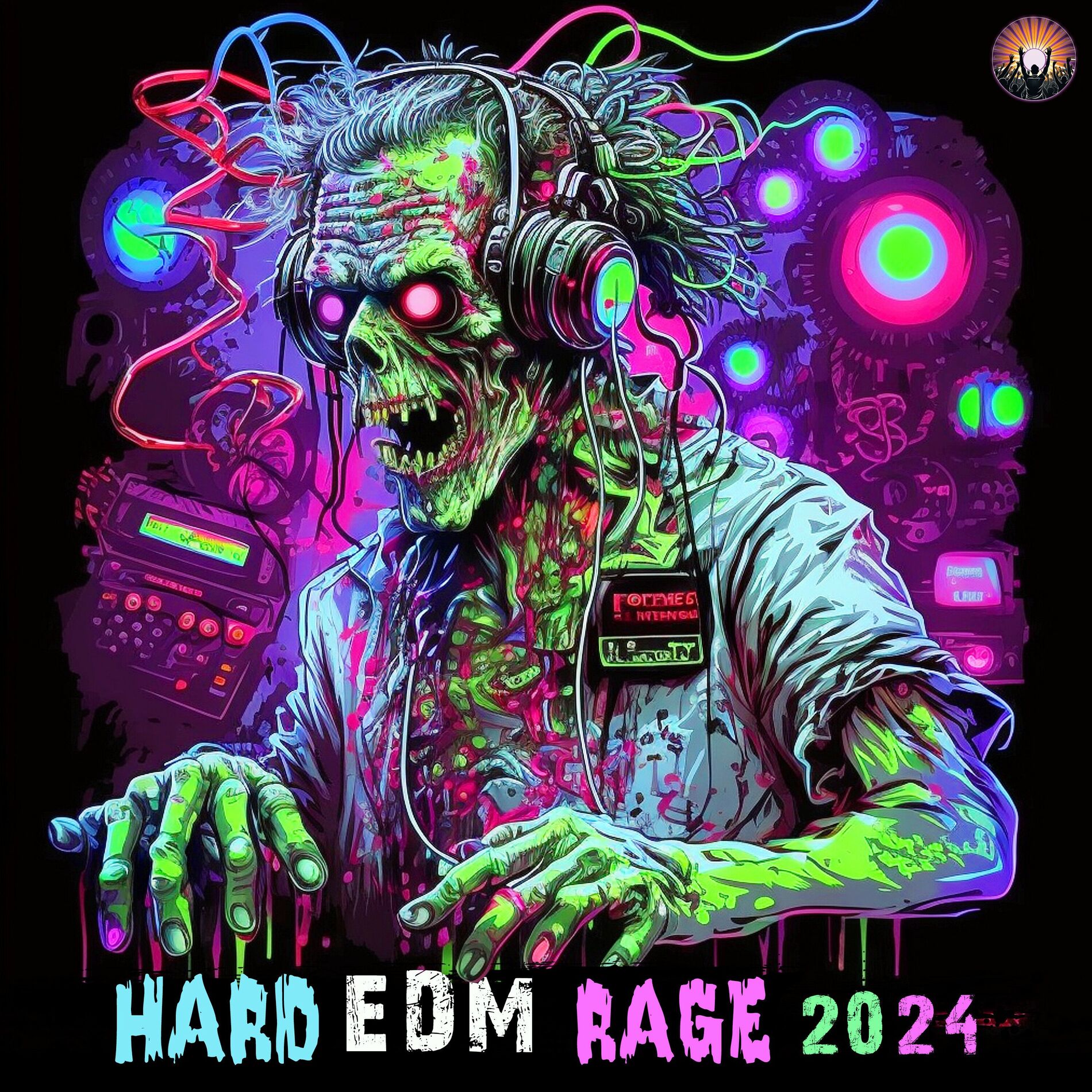 Album cover of Hard EDM Rage 2024