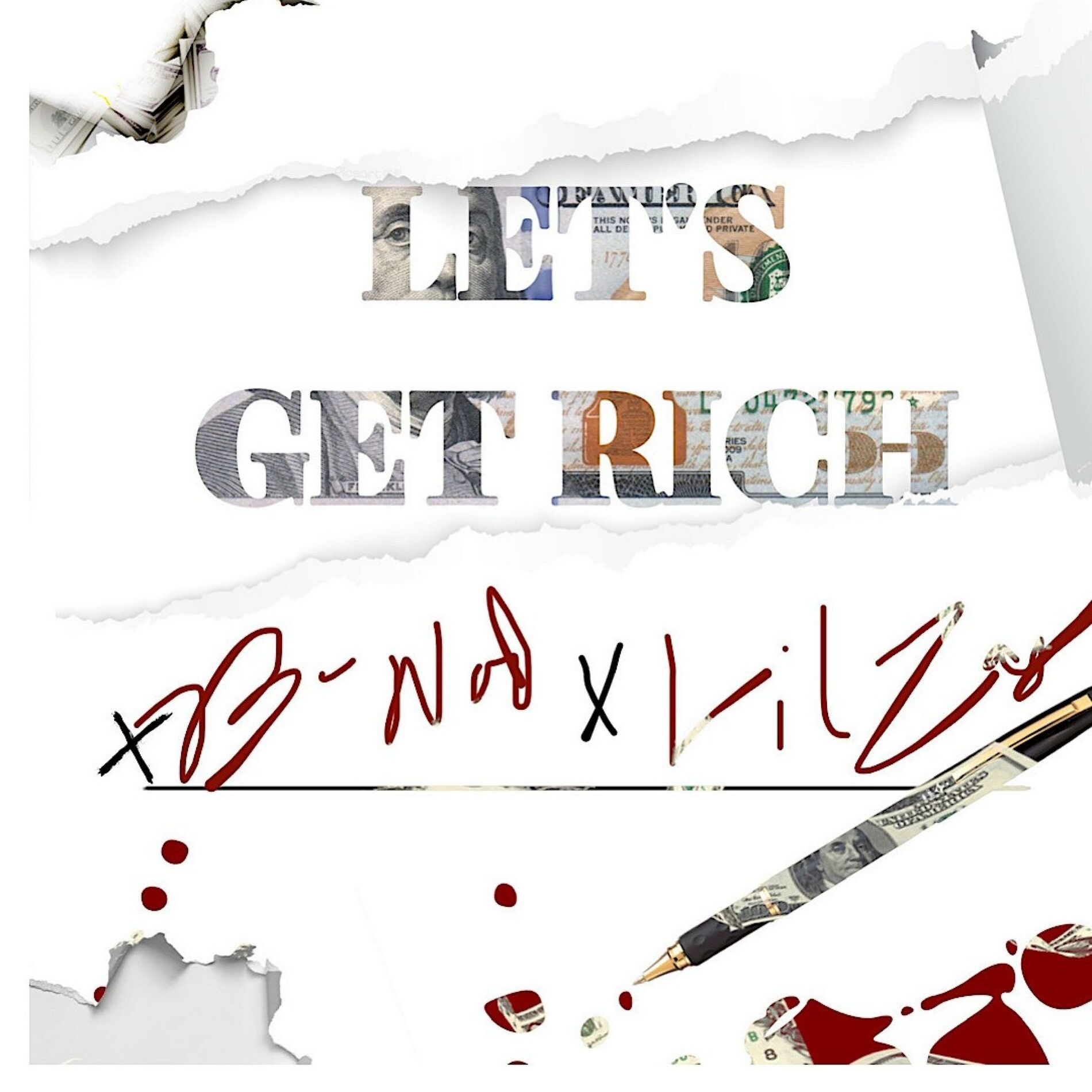 Album cover of Lets Get Rich (feat. Lil Zay Osama)