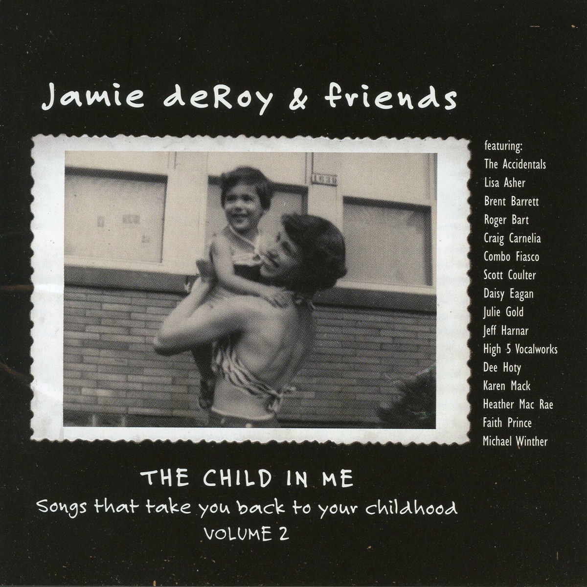 Album cover of Jamie deRoy & Friends, Vol. 2: The Child in Me